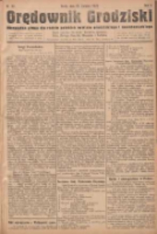 Orędownik Grodziski: niezależne pismo dla rodzin polskich powiatu grodziskiego i nowotomyskiego : organ centralny dla miast: Grodziska, Opalenicy, Buku, Nowego Tomyśla, Zbaszynia i Lwówka 1923.04.25 R.5 Nr33