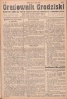 Orędownik Grodziski: niezależne pismo dla rodzin polskich powiatu grodziskiego i nowotomyskiego : organ centralny dla miast: Grodziska, Opalenicy, Buku, Nowego Tomyśla, Zbaszynia i Lwówka 1923.05.05 R.5 Nr36