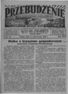 Przebudzenie: organ Związku Robotników Rolnych i Leśnych ZZP. 1935.10.31 R.17 Nr44