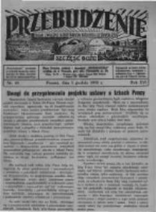 Przebudzenie: organ Związku Robotników Rolnych i Leśnych ZZP. 1935.12.05 R.17 Nr49