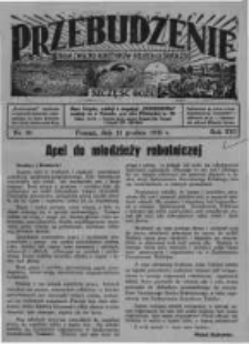 Przebudzenie: organ Związku Robotników Rolnych i Leśnych ZZP. 1935.12.12 R.17 Nr50