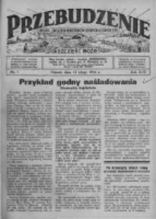 Przebudzenie: organ Związku Robotników Rolnych i Leśnych ZZP. 1936.02.13 R.18 Nr7