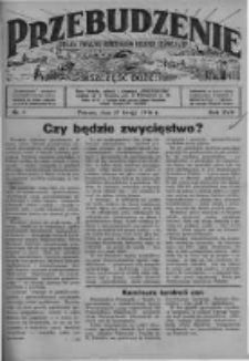 Przebudzenie: organ Związku Robotników Rolnych i Leśnych ZZP. 1936.02.27 R.18 Nr9