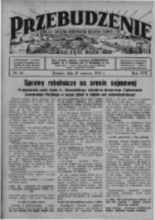 Przebudzenie: organ Związku Robotników Rolnych i Leśnych ZZP. 1936.06.25 R.18 Nr26