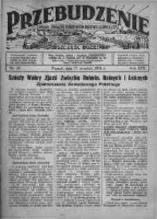 Przebudzenie: organ Związku Robotników Rolnych i Leśnych ZZP. 1936.09.17 R.18 Nr38