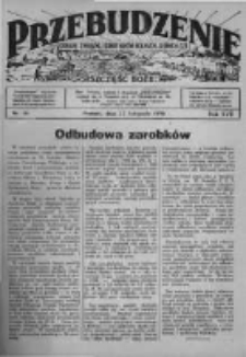 Przebudzenie: organ Związku Robotników Rolnych i Leśnych ZZP. 1936.11.12 R.18 Nr46