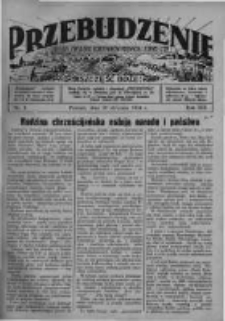 Przebudzenie: organ Związku Robotników Rolnych i Leśnych ZZP. 1938.01.20 R.20 Nr3