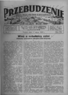 Przebudzenie: organ Związku Robotników Rolnych i Leśnych ZZP. 1938.02.17 R.20 Nr7