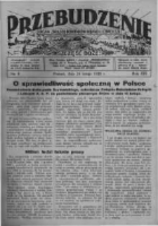 Przebudzenie: organ Związku Robotników Rolnych i Leśnych ZZP. 1938.02.24 R.20 Nr8