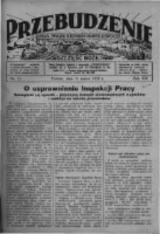 Przebudzenie: organ Związku Robotników Rolnych i Leśnych ZZP. 1938.03.31 R.20 Nr13