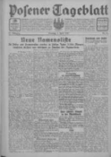 Posener Tageblatt 1932.04.03 Jg.71 Nr76