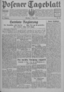 Posener Tageblatt 1932.06.05 Jg.71 Nr126