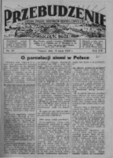 Przebudzenie: organ Związku Robotników Rolnych i Leśnych ZZP. 1938.05.19 R.20 Nr20