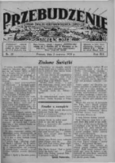 Przebudzenie: organ Związku Robotników Rolnych i Leśnych ZZP. 1938.06.02 R.20 Nr22