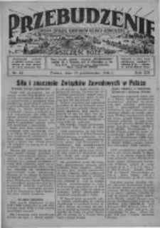 Przebudzenie: organ Związku Robotników Rolnych i Leśnych ZZP. 1938.10.19 R.20 Nr42