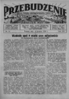 Przebudzenie: organ Związku Robotników Rolnych i Leśnych ZZP. 1938.12.15 R.20 Nr50