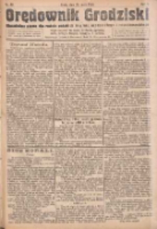 Orędownik Grodziski: niezależne pismo dla rodzin polskich powiatu grodziskiego i nowotomyskiego : organ centralny dla miast: Grodziska, Opalenicy, Buku, Nowego Tomyśla, Zbaszynia i Lwówka 1923.05.23 R.5 Nr40
