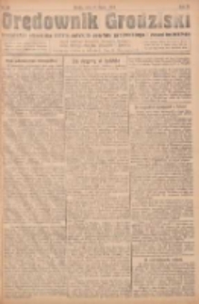 Orędownik Grodziski: niezależne pismo dla rodzin polskich powiatu grodziskiego i nowotomyskiego : organ centralny dla miast: Grodziska, Opalenicy, Buku, Nowego Tomyśla, Zbaszynia i Lwówka 1923.07.04 R.5 Nr51
