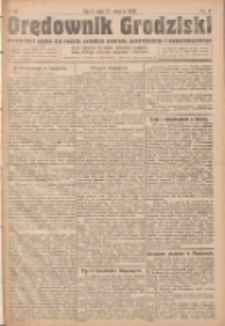 Orędownik Grodziski: niezależne pismo dla rodzin polskich powiatu grodziskiego i nowotomyskiego : organ centralny dla miast: Grodziska, Opalenicy, Buku, Nowego Tomyśla, Zbaszynia i Lwówka 1923.08.18 R.5 Nr64