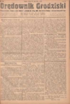 Orędownik Grodziski: niezależne pismo dla rodzin polskich powiatu grodziskiego i nowotomyskiego : organ centralny dla miast: Grodziska, Opalenicy, Buku, Nowego Tomyśla, Zbaszynia i Lwówka 1923.09.29 R.5 Nr76