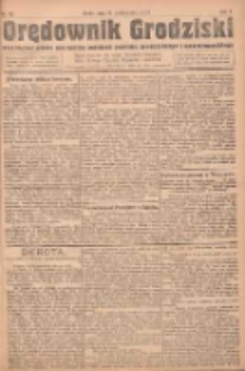 Orędownik Grodziski: niezależne pismo dla rodzin polskich powiatu grodziskiego i nowotomyskiego : organ centralny dla miast: Grodziska, Opalenicy, Buku, Nowego Tomyśla, Zbaszynia i Lwówka 1923.10.17 R.5 Nr81