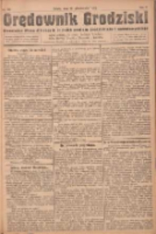 Orędownik Grodziski: niezależne pismo dla rodzin polskich powiatu grodziskiego i nowotomyskiego : organ centralny dla miast: Grodziska, Opalenicy, Buku, Nowego Tomyśla, Zbaszynia i Lwówka 1923.10.20 R.5 Nr82