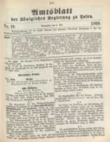 Amtsblatt der Königlichen Regierung zu Posen. 1900.05.08 Nro.19