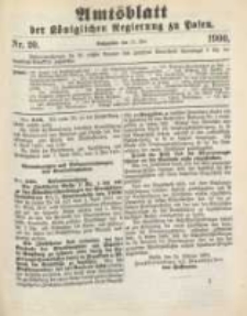 Amtsblatt der Königlichen Regierung zu Posen. 1900.05.15 Nro.20