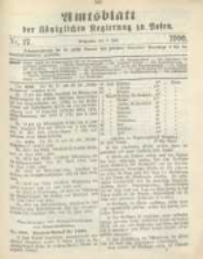 Amtsblatt der Königlichen Regierung zu Posen. 1900.07.03 Nro.27