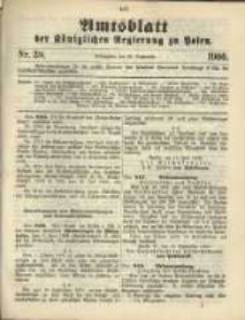 Amtsblatt der Königlichen Regierung zu Posen. 1900.09.25 Nro.39