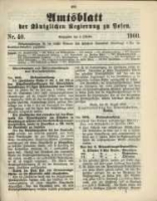 Amtsblatt der Königlichen Regierung zu Posen. 1900.10.02 Nro.40