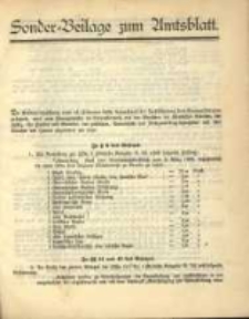 Sonder - Beilage zum Amtsblatt