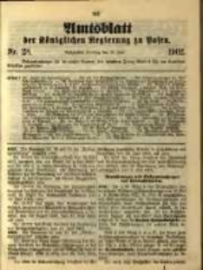 Amtsblatt der Königlichen Regierung zu Posen. 1902.07.15 Nro.28