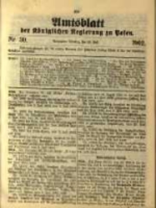 Amtsblatt der Königlichen Regierung zu Posen. 1902.07.29 Nro.30