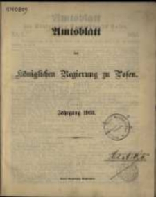 Amtsblatt der Königlichen Regierung zu Posen. 1903.01.06 Nro.1