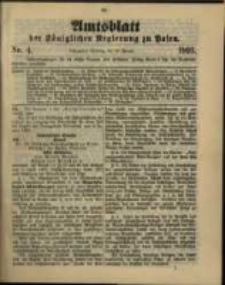 Amtsblatt der Königlichen Regierung zu Posen. 1903.01.27 Nro.4
