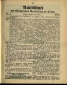 Amtsblatt der Königlichen Regierung zu Posen. 1903.03.03 Nro.9