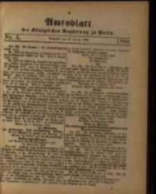 Amtsblatt der Königlichen Regierung zu Posen. 1880.01.20 Nro.3