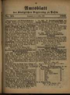 Amtsblatt der Königlichen Regierung zu Posen. 1880.03.09 Nro.10