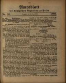 Amtsblatt der Königlichen Regierung zu Posen. 1880.06.29 Nro.26