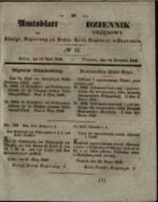 Amtsblatt der Königlichen Regierung zu Posen. 1846.04.14 Nro.15