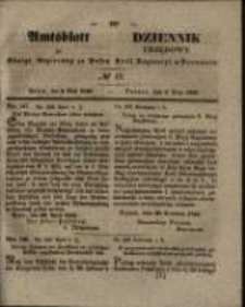 Amtsblatt der K&ouml;niglichen Regierung zu Posen. 1846.05.05 Nro.18