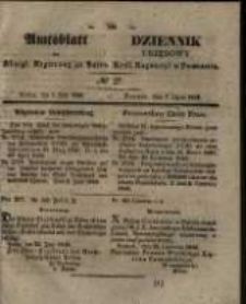 Amtsblatt der Königlichen Regierung zu Posen. 1846.07.07 Nro.27