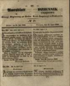 Amtsblatt der Königlichen Regierung zu Posen. 1846.07.21 Nro.29