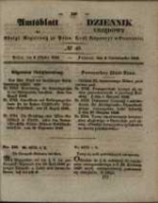 Amtsblatt der Königlichen Regierung zu Posen. 1846.10.06 Nro.40