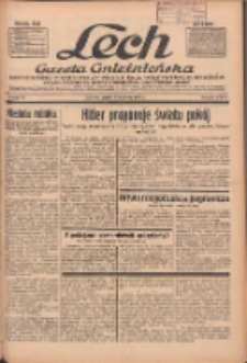 Lech.Gazeta Gnieźnieńska: codzienne pismo polityczne dla wszystkich stan&oacute;w. Dodatki: tygodniowy "Lechita" i powieściowy oraz dwutygodnik "Leszek" 1936.04.03 R.36 Nr79