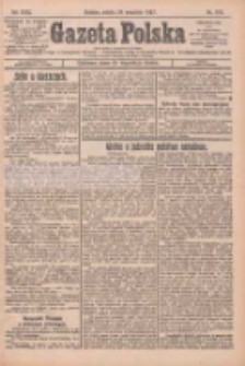 Gazeta Polska: codzienne pismo polsko-katolickie dla wszystkich stanów 1927.09.24 R.31 Nr219