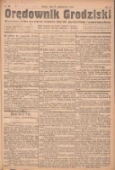 Orędownik Grodziski: niezależne pismo dla rodzin polskich powiatu grodziskiego i nowotomyskiego : organ centralny dla miast: Grodziska, Opalenicy, Buku, Nowego Tomyśla, Zbaszynia i Lwówka 1923.10.27 R.5 Nr84