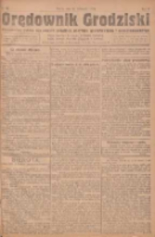 Orędownik Grodziski: niezależne pismo dla rodzin polskich powiatu grodziskiego i nowotomyskiego : organ centralny dla miast: Grodziska, Opalenicy, Buku, Nowego Tomyśla, Zbaszynia i Lwówka 1923.11.21 R.5 Nr91