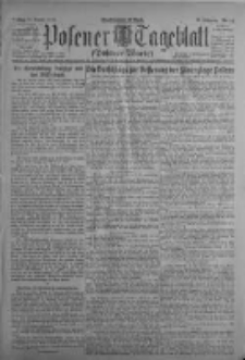 Posener Tageblatt (Posener Warte) 1923.01.19 Jg.62 Nr14